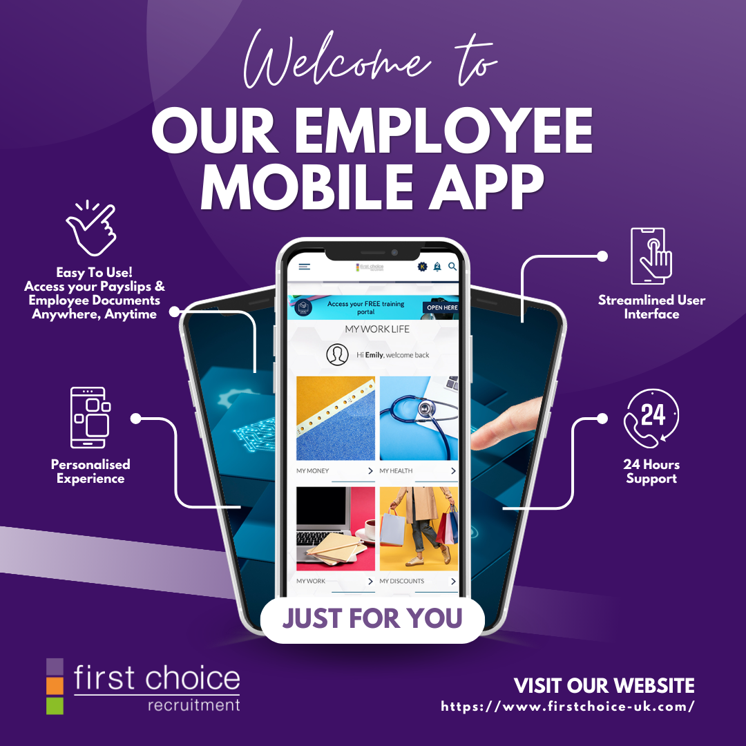 Introducing the First Choice Recruitment App!